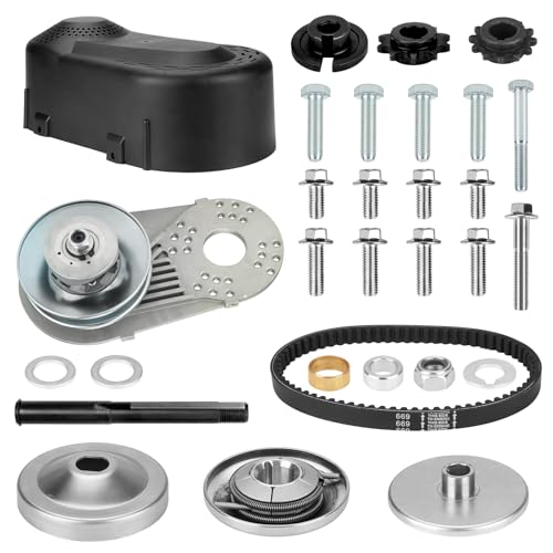 Torque Converter 30 Series Mini Bike 2-7Hp Go Kart CVT Clutch 3/4 inch 10T #40/41/420&12T #35 Chain Drive Belt Pulley for Predator 212cc, Manco Comet TAV2 Mini Bike Engine Replace for 219552A 218353A