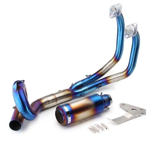 Tuyau d'échappement moto pour Yamaha MT 07 FZ07 2014-2023