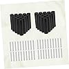 Homoyoyo 50pcs 5g Tubes in White Black Diy Containers for Natural Lip Products Storage Crafting Supplies #5