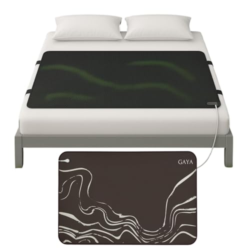 Queen Mat for Bed & Mat for Feet Bundle – for Nighttime Sleep & Daytime Relaxation – Includes 15ft Cords, 3-Layer Design, Gift-Ready Wellness Set