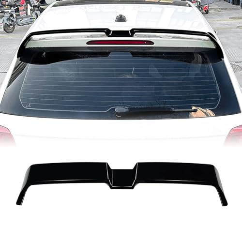 For Volkswagen Polo MK6 2019-2025 Car Rear Trunk Roof Spoiler Wing