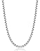 Jstyle Jewelry Mens Womens Stainless Steel Chain Necklace Rolo Cable Link 22 Inch