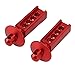C31883RED Alloy Front Body Posts for Traxxas 1/16 E-Revo
