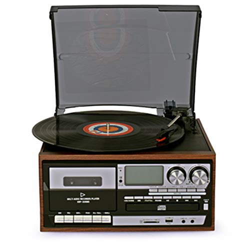 Phonographe Bluetooth Rétro De Tourne Disque avec 2 Haut-parleurs Intégrés – Table Tournante À 3 Vitesses, Lecteur CD… - Les Beatles, Paul McCartney, John Lennon, RIngo Starr, George Harrison Phonographe Bluetooth Rétro De Tourne Disque avec 2 Haut-parleurs Intégrés - Table Tournante À 3 Vitesses, Lecteur CD…