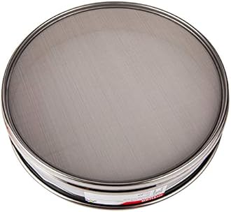 φ20×4.5cm 1800 Mesh 304 Stainless Lab Sieves Economy Test Sieve 304 Stainless Steel Wire Cloth（0.01mm）