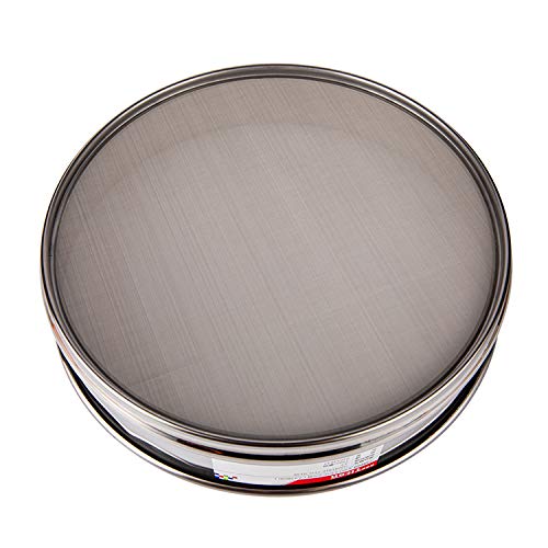 φ20×4.5cm 1800 Mesh 304 Stainless Lab Sieves Economy Test Sieve 304 Stainless Steel Wire Cloth（0.01mm）