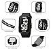 Imagen de Forrader Reloj digital cuadrado para hombre