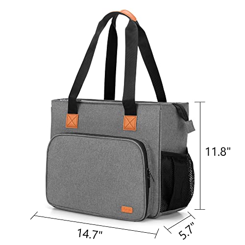 Luxja Embroidery Project Carrying Bag, Embroidery Kits Storage Bag (Bag Only), Gray #TOP6