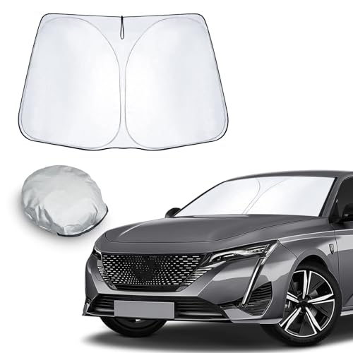 SZYUCHEN Parasole Paraschizzi Per GMC Terrain 2018-2024 – Protezione Solare Anteriore Con Anelli In Acciaio - 2