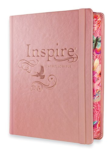 NLT Inspire Catholic Bible: The Bible for Coloring & Creative Journaling