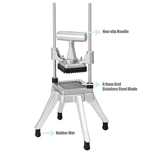 3/8" Blade Commercial Vegetable Fruit Dicer Onion Potato Tomato Slicer Chopper Peppers,Potatoes,Mushrooms Restaurant Quick Slicer Machine #TOP1