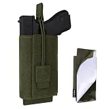 Hook and Loop Holster Insert, CCW Holster Insert with Adhesive-Backed Loop Panel, Ambidextrous...