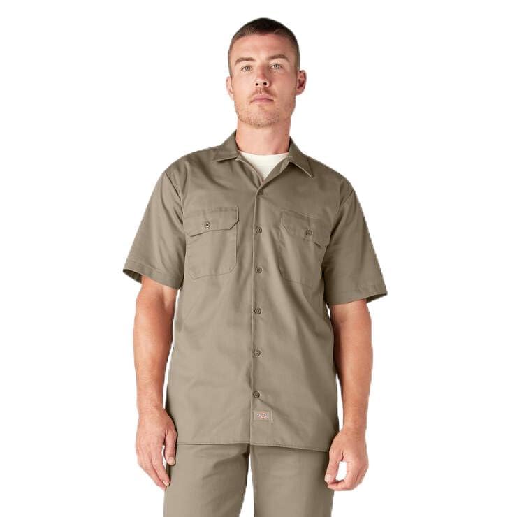 Mens Short Sleeve Work Shirt