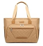 FHELAD Diaper Bag Tote, Large Tote Diaper Bag with 16 Inch Laptop Compartment for Mom and Dad, Multi