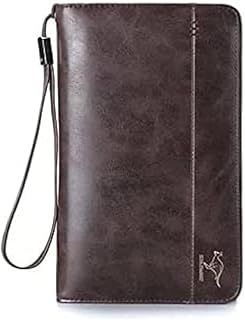 محفظة رجال الاعمال الاكثر مبيعا - تصلح كشنطة يد صغيرة للرجال بنمط رائع- استيراد الصين الاصلي بني غامق