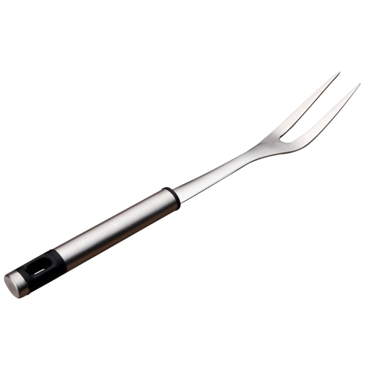 FONDOTIN Stainless Steel Bbq Fork Barbecue Roasting Stick for Outdoor Cooking Camping and Family Gatherings to Carry Kitchen Equipment