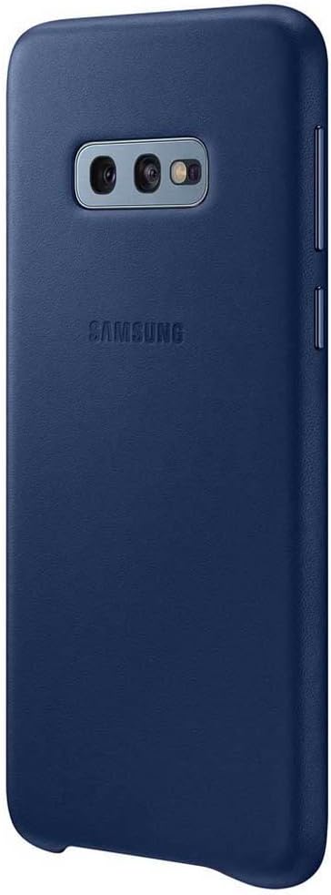 Samsung Protective Leather Cover for Galaxy S10e – Official Galaxy S10e Case – Hardwearing Genuine Leather Phone Case for The Samsung Galaxy S10e - Navy Blue
