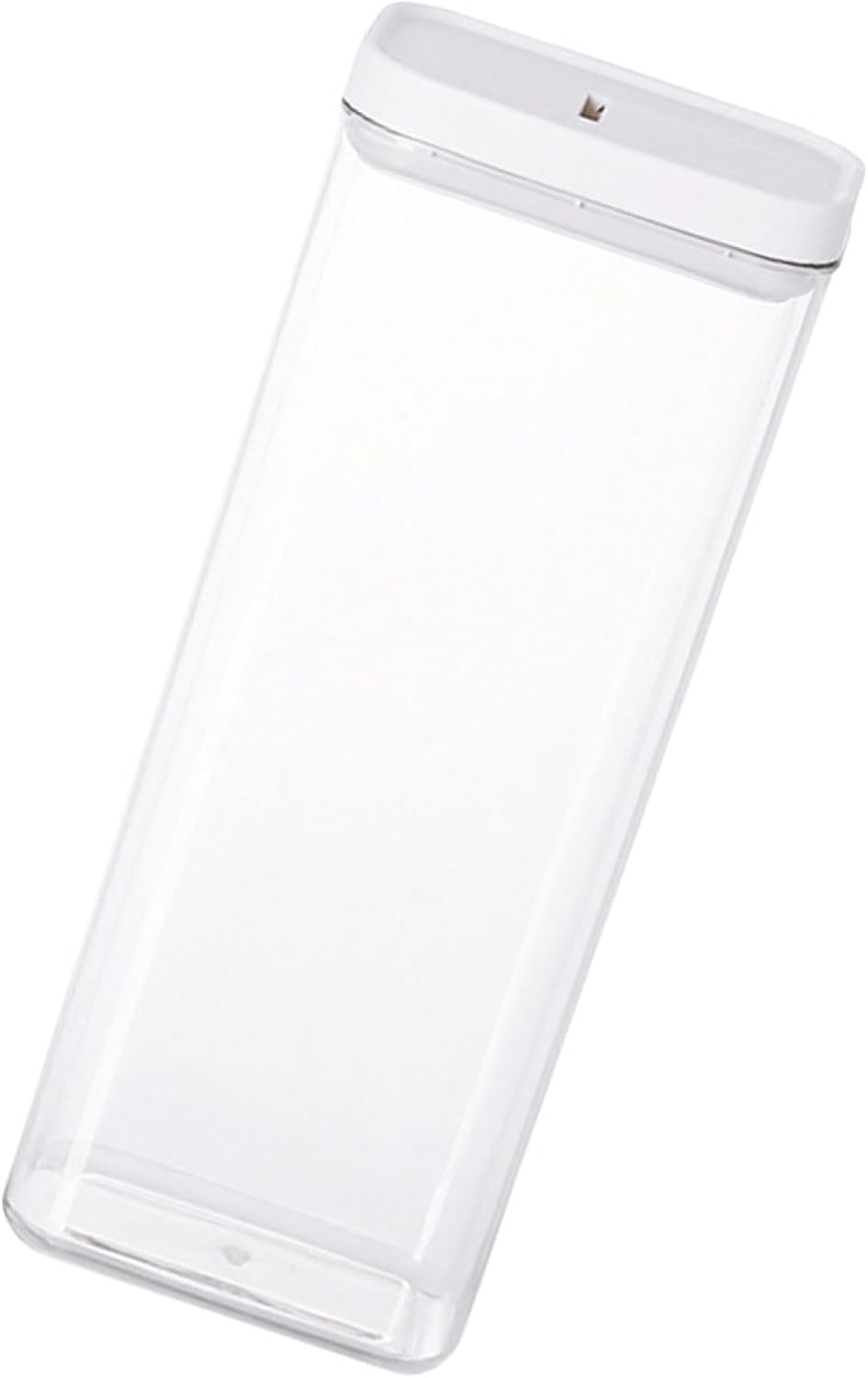 Pasta Storage Container Large 1800Ml Sealed Canister with White Lid Food Storage Organizer for Pantry and Kitchen Organization