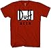 The Simpsons Duff Beer Logo Homer Mens T-Shirt (LG, Red)