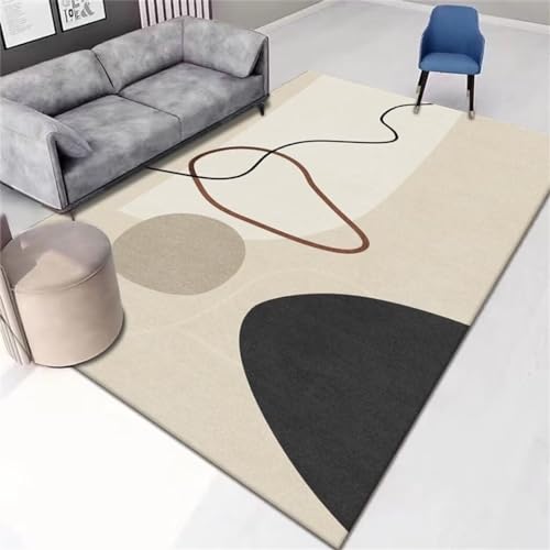 Tapis lavable en machine et résistant à la saleté noir - 2