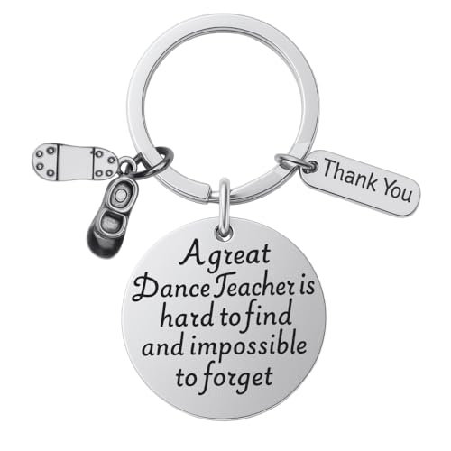 Tap Dance Teacher Stainless Steel Keychain