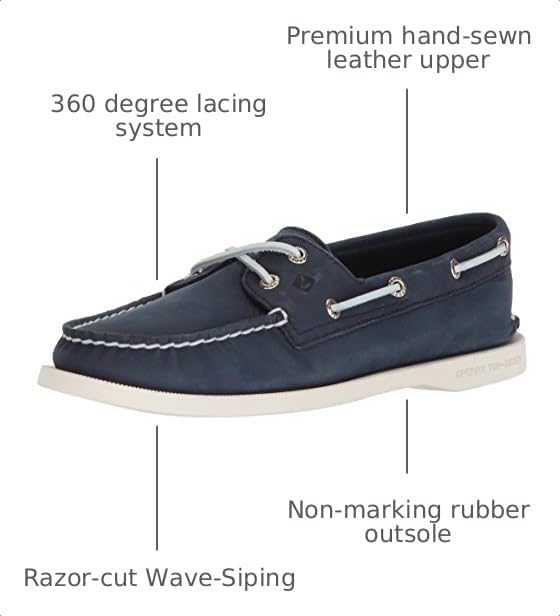 Image of Sperry Women's Authentic Original 2 Eye Leather Boat Shoe