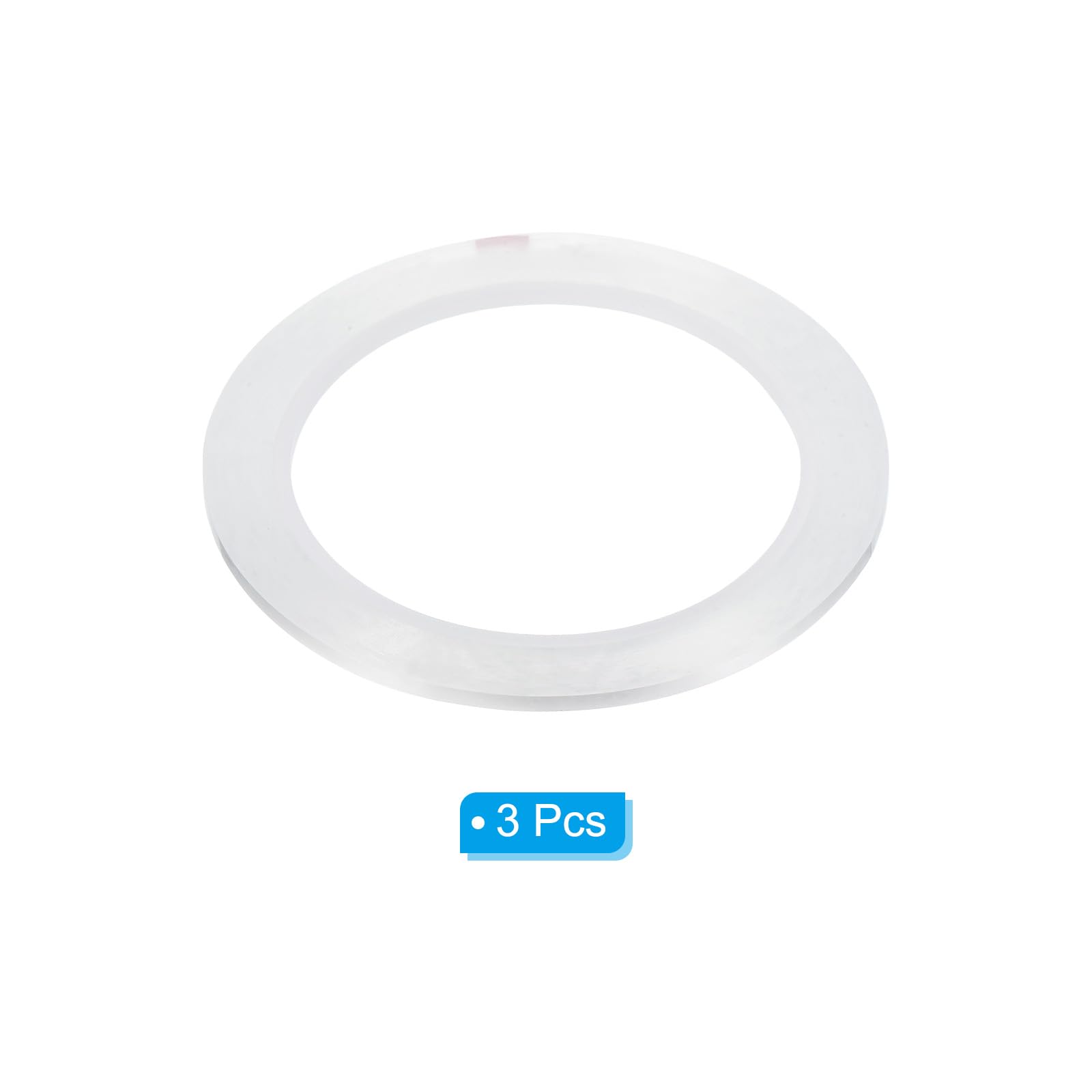 PATIKIL Whiteboard Tape 2mm X 66m, 3 Pack Thin Dry Erase Tape for Graphic Chart Marking DIY Art Transparent - Image 3
