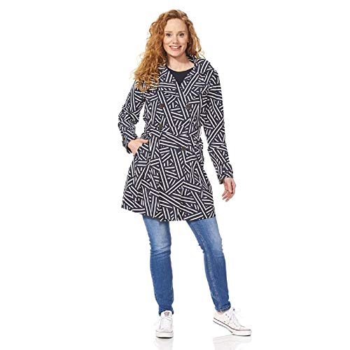 Preisvergleich Produktbild HappyRainyDays Trenchcoat Maddy kapla Midnight / Off White, Size S