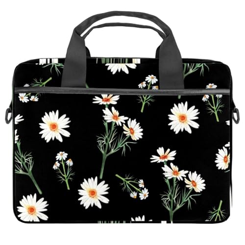Maletín bandolera para laptop de 13 13.3 14.5 pulgadas bolso porta ordenador floral