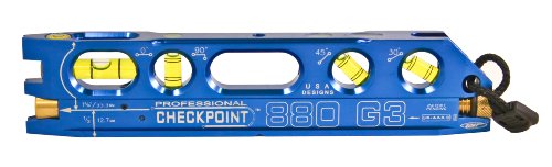 CHECKPOINT 0327B 880 G3 Laser Torpedo Level, Blue by Checkpoint - Used condition - US$106.39