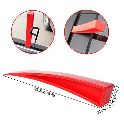 Mmpp Paintless Dent Repair Tools Window Guard Protect With Felt Paintless Dent Removal Window Curve Wedge For Car Repair Paintless Dent Repair Tools Kit #TOP5