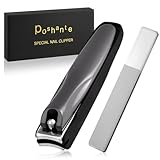 【プロネイリスト監修】 Poshante 爪切り 高級 爪やすり カーブ刃採用 つめきり 手指 足指対応 人気 爪用ヤスリ ネイルシャイナ― 爪磨き付き オリジナルギフトBOX