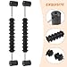 SUPVOX Foosball Soccer Score Counters 2-Pack with Beads 10-Number Table Football Scorekeeper for Home Game Room Accessories Easy Mount Black Scoring Device