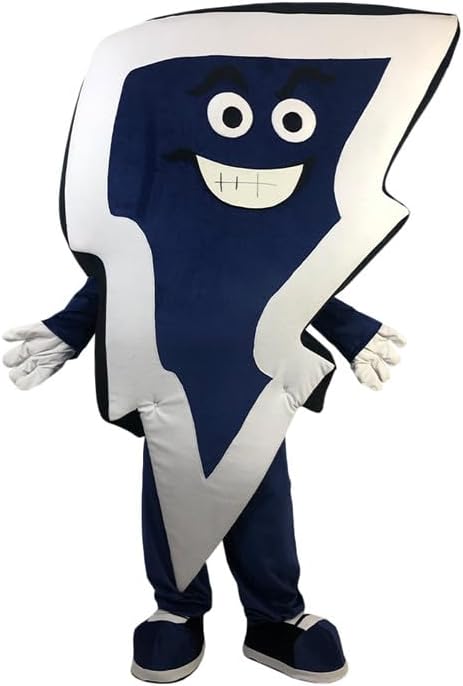 Lightning Fulmination Mascot Costume Funny Cartoon Fancy Dress
