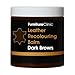Price comparison product image Furniture Clinic Leather Recolouring Balm - Colour Restorer for Sofas, Repair Faded & Scratched Upholstery, Car Seats, Shoes and Clothing 16 Colours (Dark Brown)