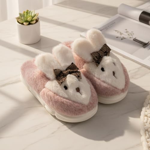 Image of VRITRAZ Women's Comfort Slip On Closed Toe Warm Winter House Clog Indoor Slipper with Cute Print and Degins
