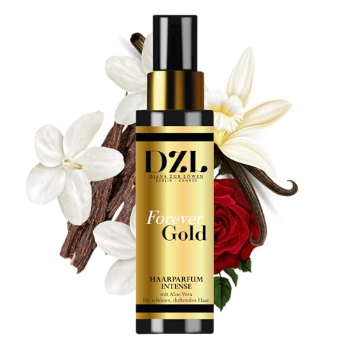 DZL - Parfum Cheveux 100ml - Forever Gold – Parfum Cheveux Femme - Notes Chaudes & Dorées – Sillage Intense & Élégant - Made in France