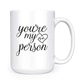 You're My Person - Best Friend Bestie - 15oz Deluxe Double-Sided Coffee Tea Mug