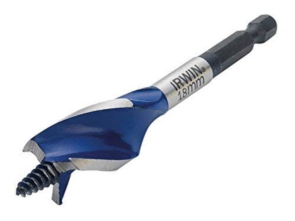 B&Q -  1921992 Blue Groove 6X Stubby Wood Bit 18 X 100mm Irw1921992