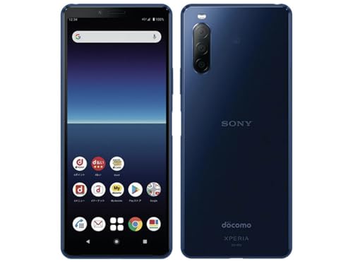 Amazon | 【整備済み品】 Sony Xperia 10 II docomo 64GB ブルー