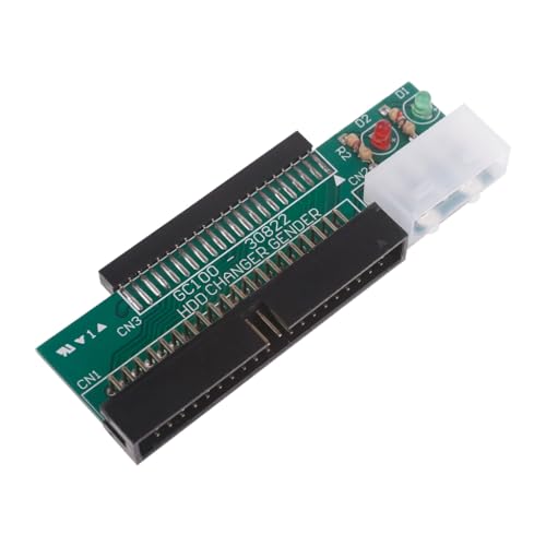 Convertitore da 3,5 IDE maschio a 2,5 IDE femmina da 44 pin a 40 pin SATA con luce a LED