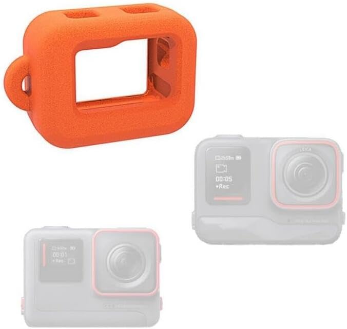 Miniatura 4 de CoyKtonty Funda flotante naranja para cámara Insta360 Ace ProInsta360 Ace, cubierta protectora flotante de buceo para Insta360 Ace ProInsta360 Ace