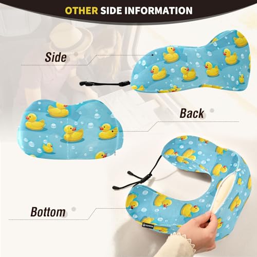 Almohada de espuma viscoelástica para cuello tamaño único miniatura 5