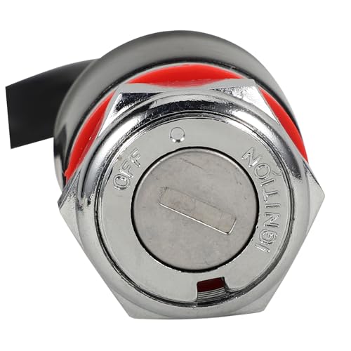 Cable interruptor de encendido de scooter en acero para arranque seguro 6