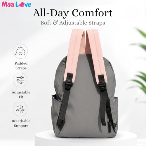 Image of Cute Kawaii Plush Display Backpack for Girls - Multi-Pocket School Bag with Transparent Window, Adjustable Straps, Aesthetic Bookbag for Teens & Students