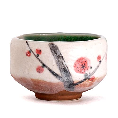 Happy Sales Hsmb-Cwcb1, Authentic Japanese Traditional Tea Ceremony Matcha Bowl Chawan Handcrafted In Japan, Cherry Blossom Design #TOP4