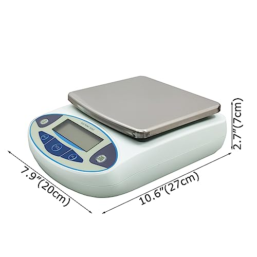 Báscula electrónica digital INTSUPERMAI 5kg precisión 0.01g miniatura 2