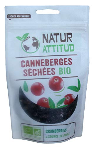 Canneberges entières séchées bio 100g NaturAttitud Cover