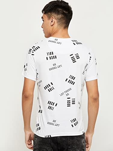 Image of Max Men Printed Ultra Slim Fit T-Shirt