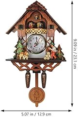 Vosarea Small Wooden Cuckoo Shaped Wall Clock review photo Vosarea Small Wooden Cuckoo Shaped Wall Clock review image